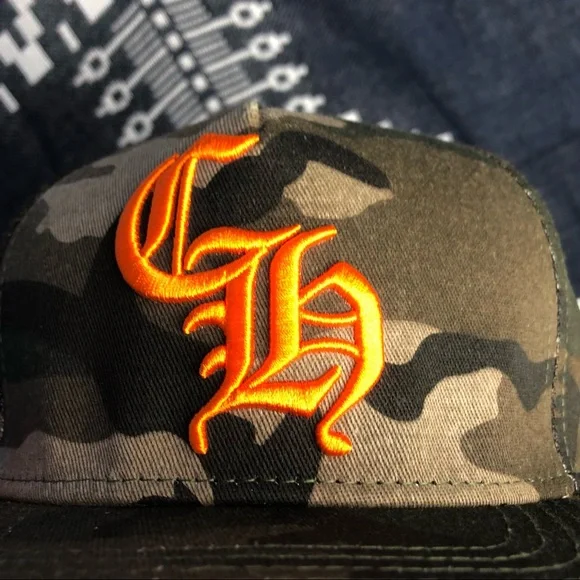 Chrome Hearts ★ AUTHENTIC Camo “CH” Baseball Cap - Picture 3 of 12